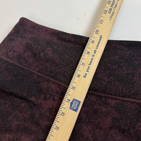 Athleta Elation Glades 7/8 Tight Women's S Small Legging Maroon Black High Rise - Picture 7 of 9
